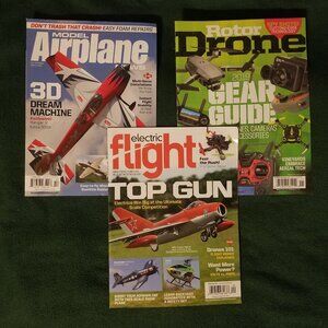 3 magazines for flying machine enthusiasts